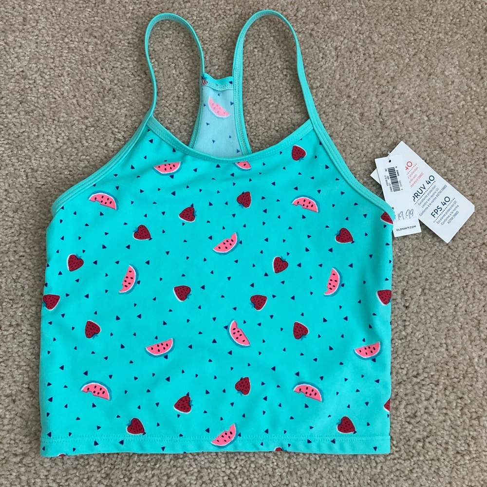 Old Navy Watermelon Swim Top